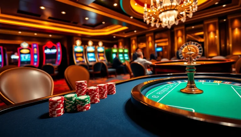 Experience thrilling moments at rikvip.gb.net with vibrant poker games and luxurious casino atmosphere.