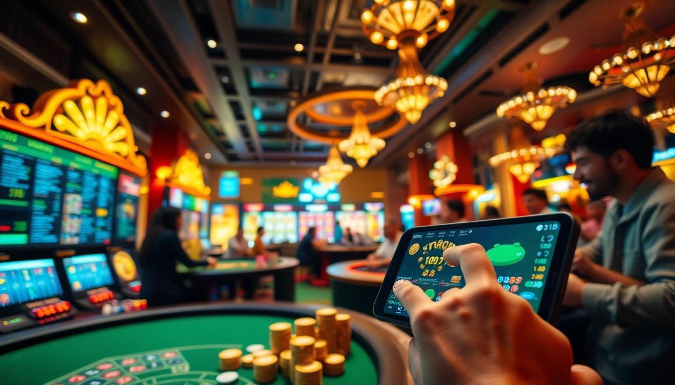 Exciting online casino environment at winvn88.live with diverse gaming options.