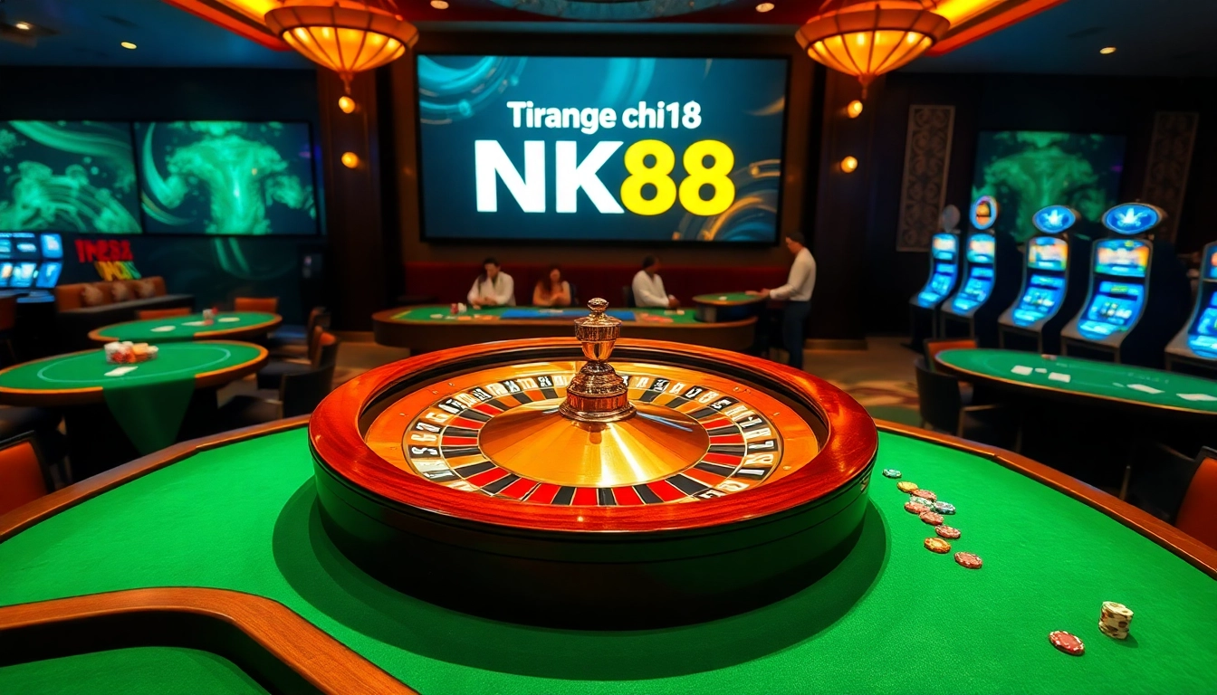Engaging gamblers at the Viet Nam's premier online gambling platform Trang chủ NK88 with exciting games and rich visuals.