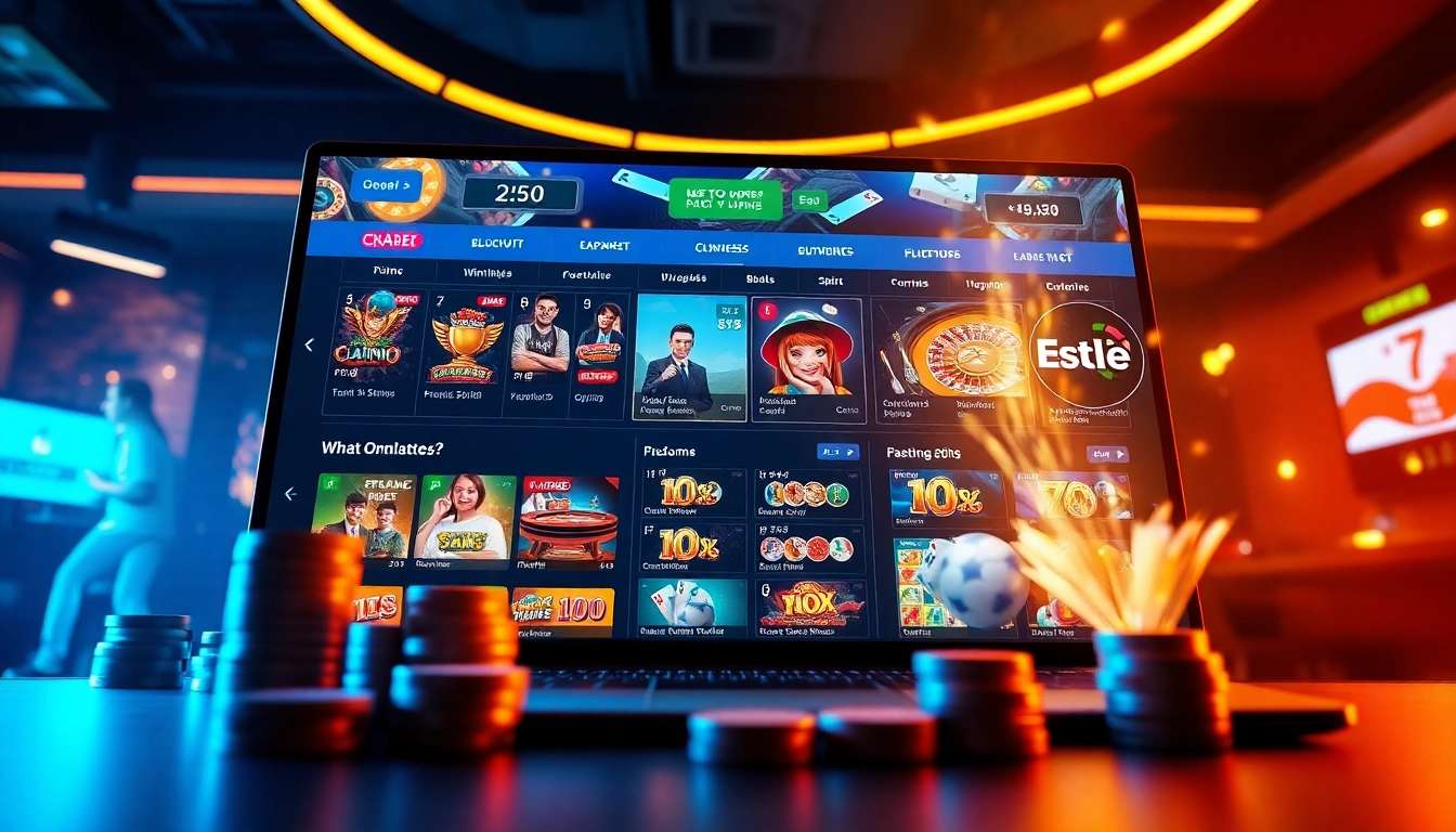 Exciting online gaming scene highlighting good88.hu.net with casino games and dynamic user engagement.