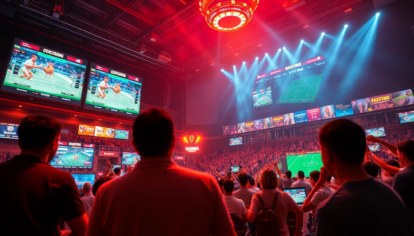 Experience the thrill of online betting at dagawin.live with exciting live cockfighting events and interactive gaming options.